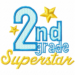 School Embroidery Design 4